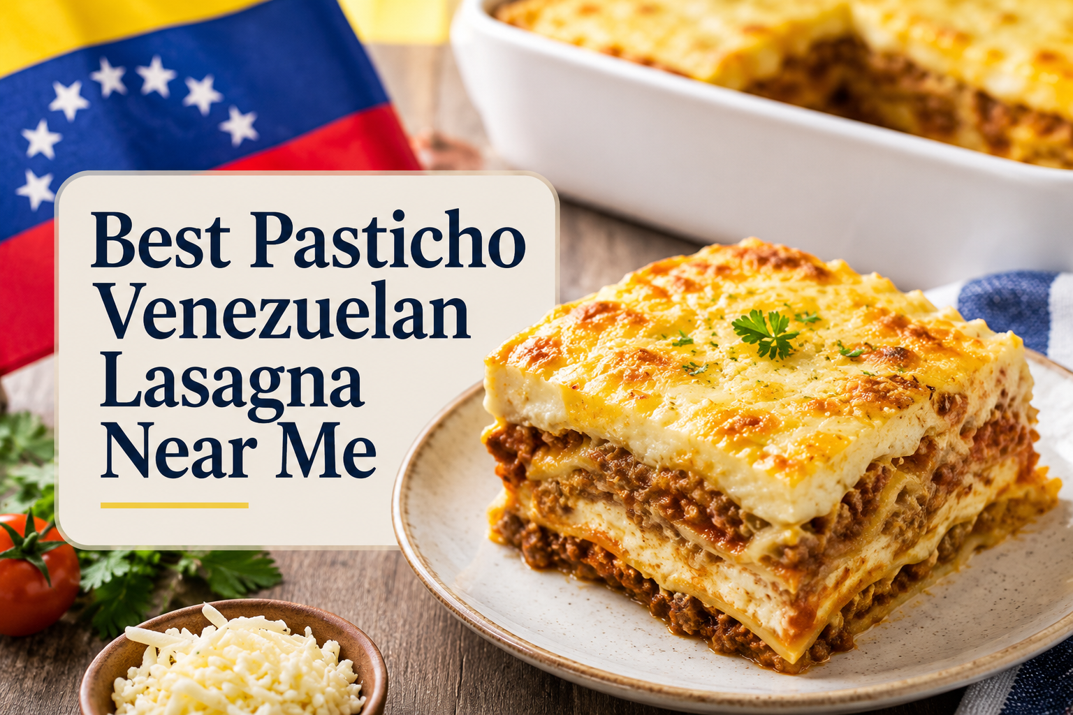 Best Pasticho Venezuelan Lasagna Near Me